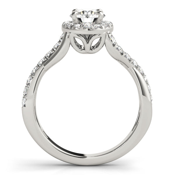 ENGAGEMENT RING WITH FIXED HEAD