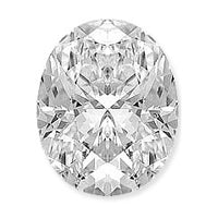 0.70 Carat Oval Lab Grown Diamond